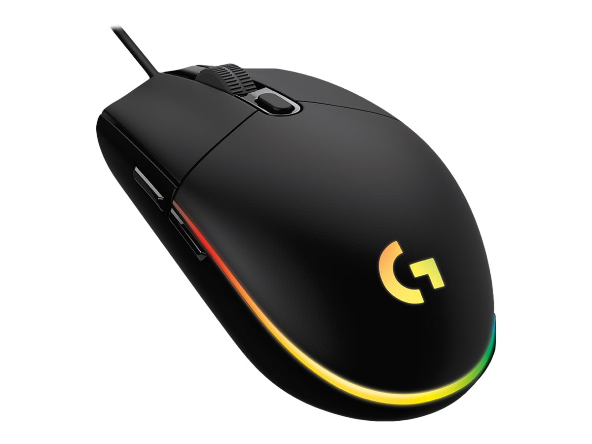 Logitech Gaming Mouse G102 Lightsync Optisk Kabling Sort Mus - Geekd.dk