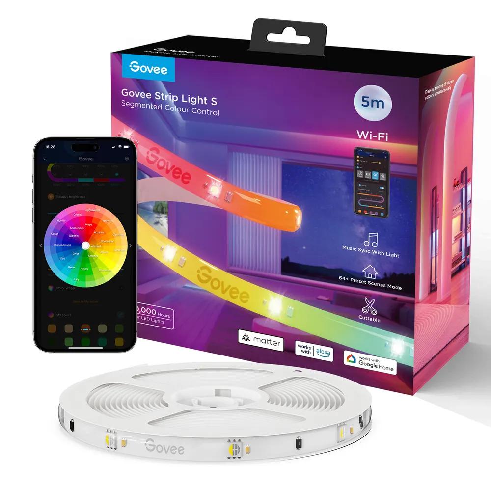 Govee H612a Intelligent Led Lysstrip Wifi/bluetooth 5 M - Geekd.dk