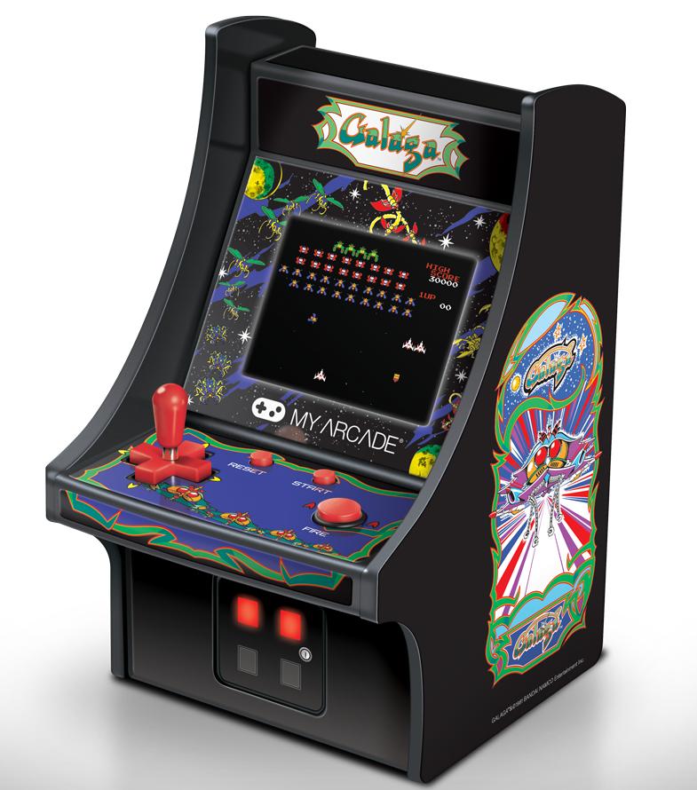 Myarcade Micro Player Galaga Retro Arkademaskine - Geekd.dk
