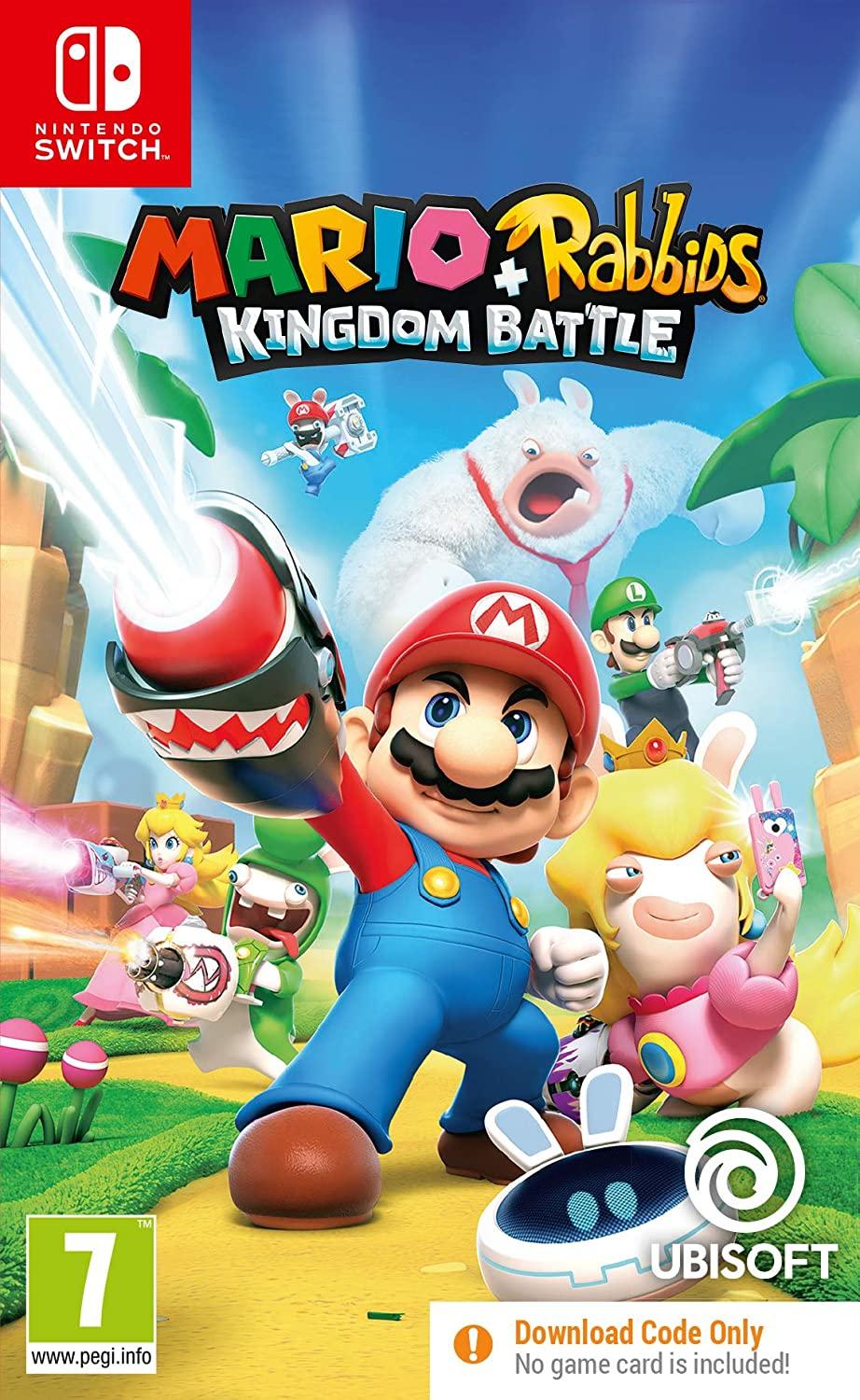 Mario + Rabbids Kingdom Battle (code In A Box) (nintendo Switch) Nintendo Switch Spil - Geekd.dk