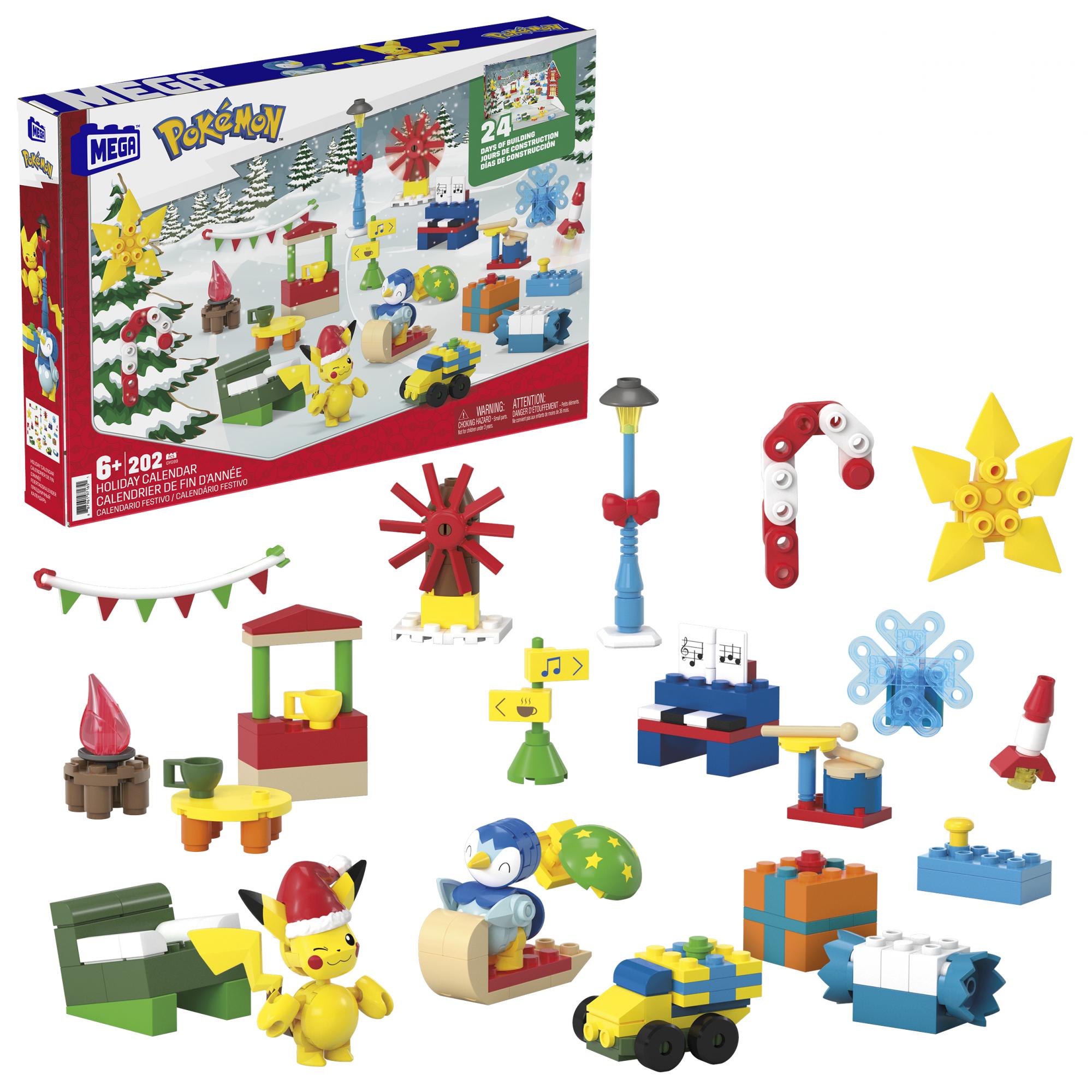 Mega Construx Pokémon Julekalender  -  Byg, Leg Og Saml - Geekd.dk