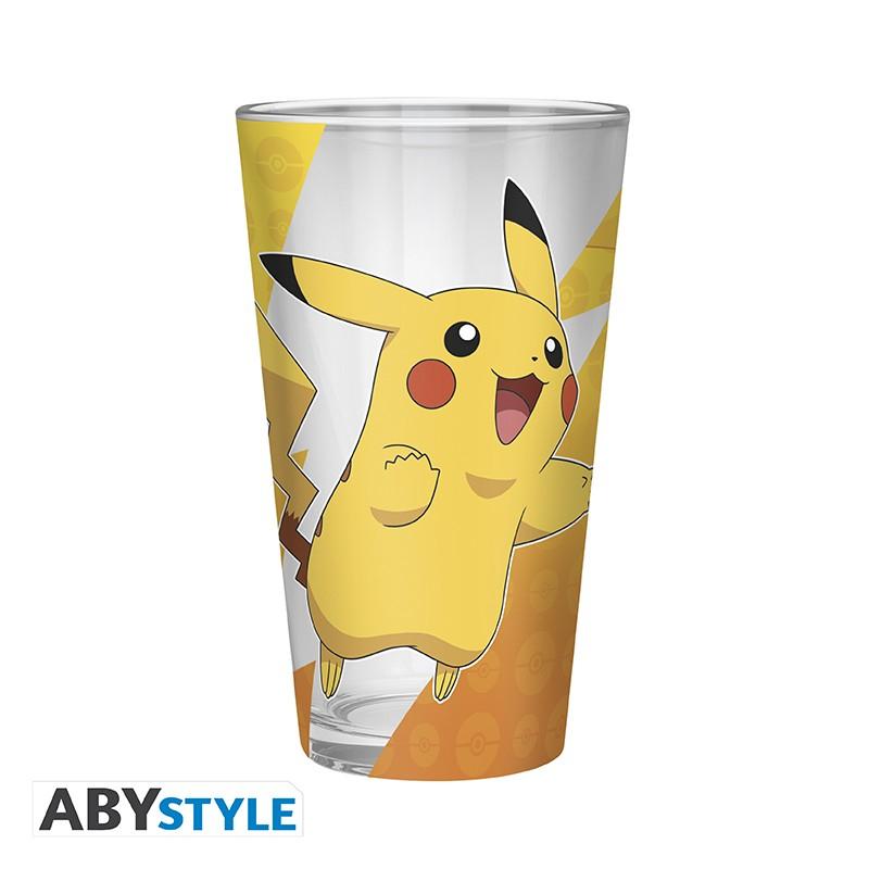 Pokemon Stort Glas - Pikachu Foil Kop - Geekd.dk