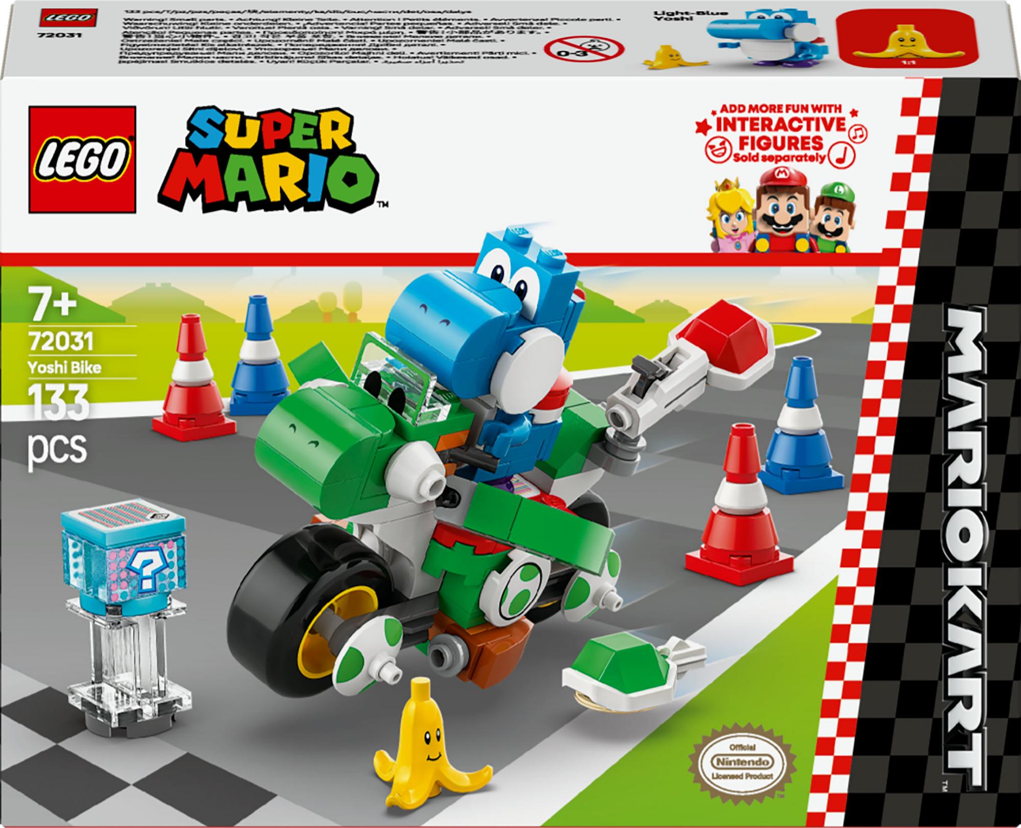 Lego 72031 Super Mario - Mario Kart: Yoshi Bike - Geekd.dk