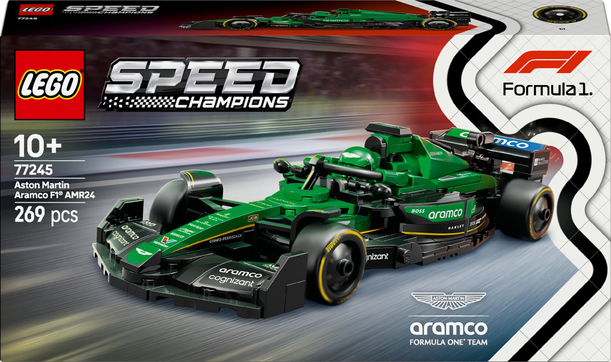 Lego 77245 Speed Champions Aston Martin Aramco F1 Amr24 Racing Car - Geekd.dk
