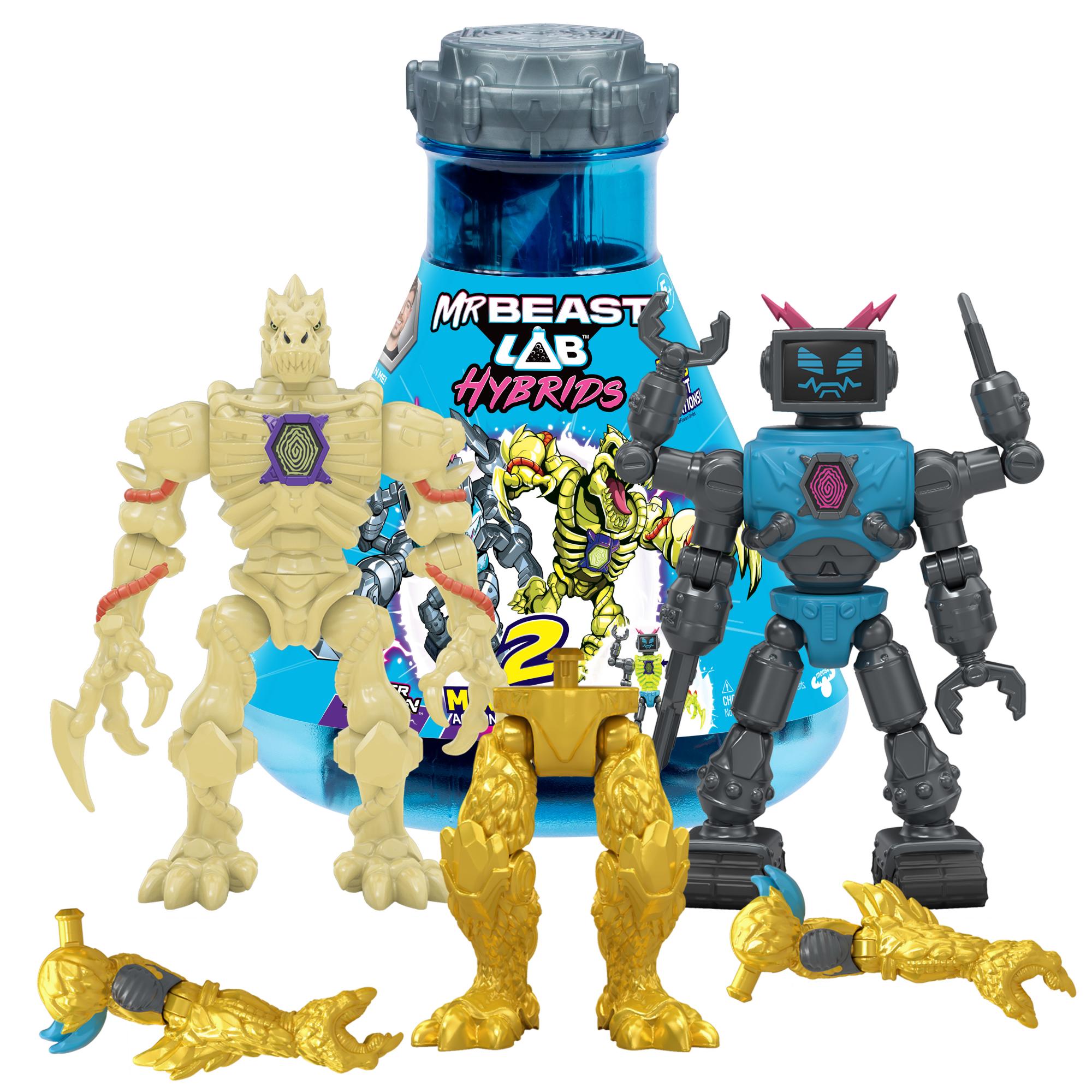 Mrbeast Lab  -  Hybrids 2 Pk Figur - Geekd.dk