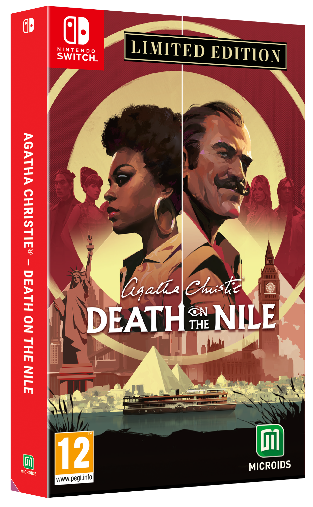 Agatha Christie - Death On The Nile Nintendo Switch Spil - Geekd.dk