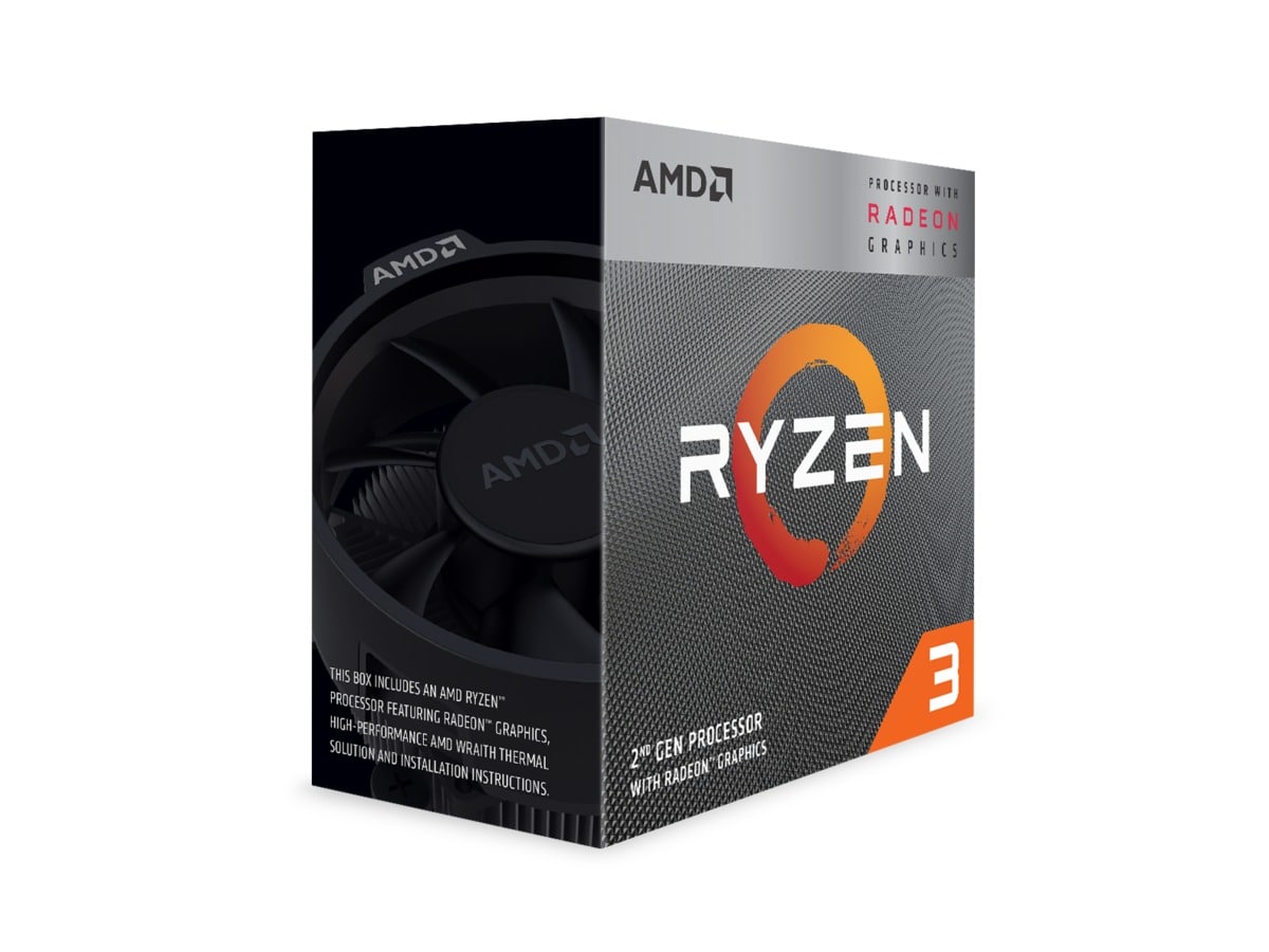 Amd Cpu Ryzen 3 3200g 3.6ghz Quad-core Am4 - Geekd.dk