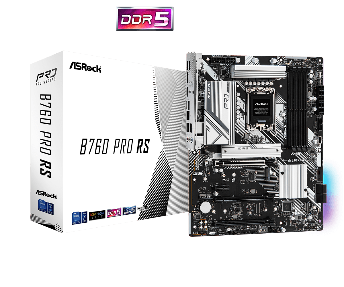 Asrock B760 Pro Rs - Bundkort - Geekd.dk