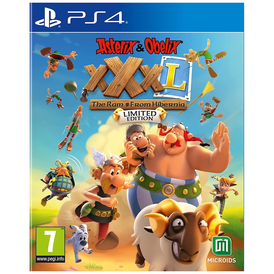 Asterix & Obelix Xxxl: The Ram From Hibernia (limited Edition) - Playstation 4 Ps4 Spil - Geekd.dk