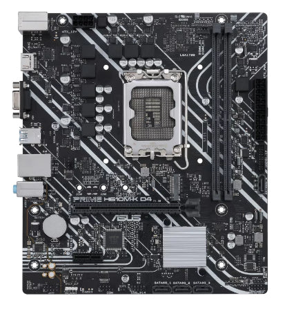 Asus Prime H610m-k D4 (matx, H610, Lga 1700, Ddr4) - Bundkort - Geekd.dk