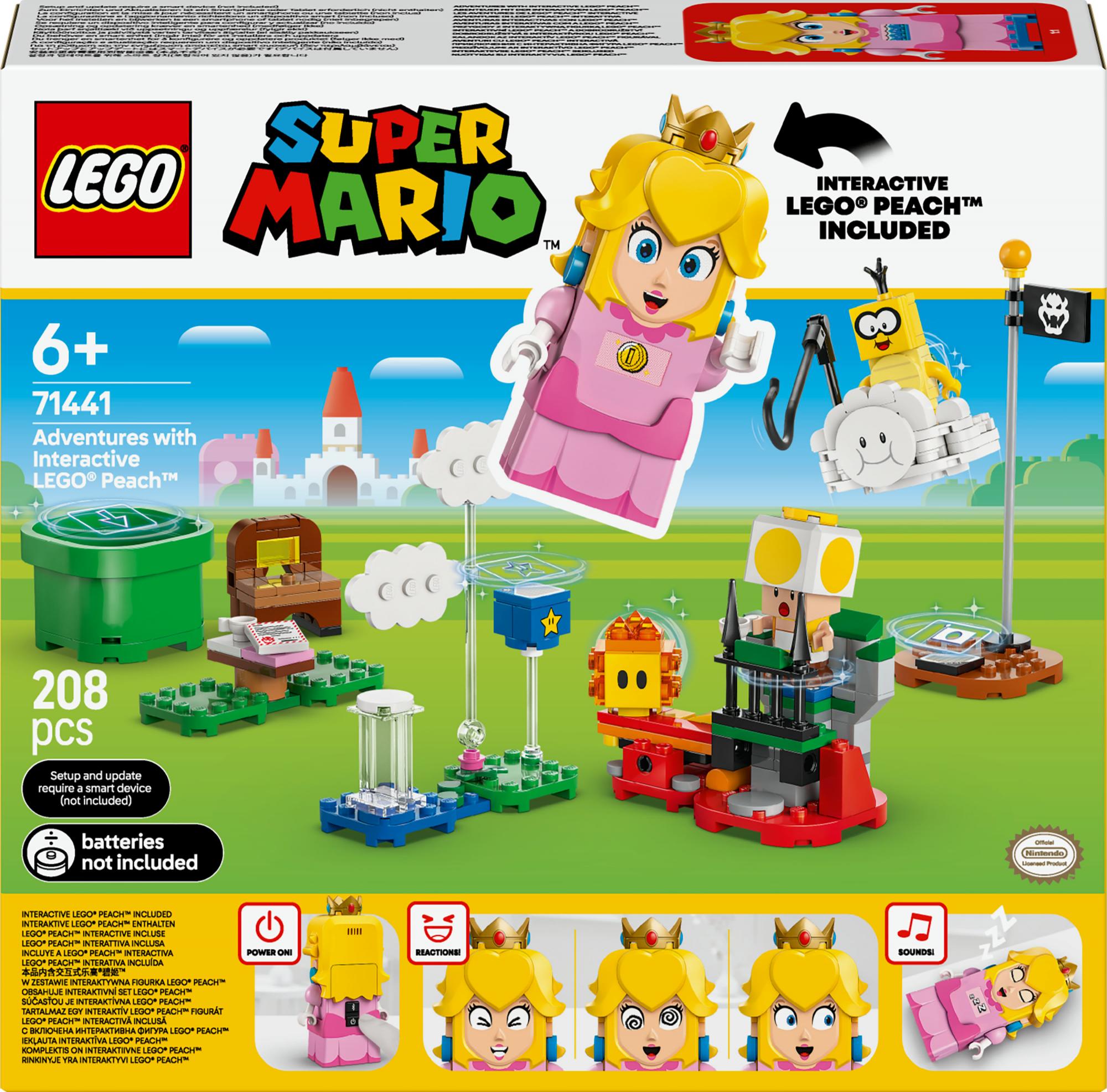 Lego 71441 Super Mario Adventures With The Interactive Lego Peach - Geekd.dk