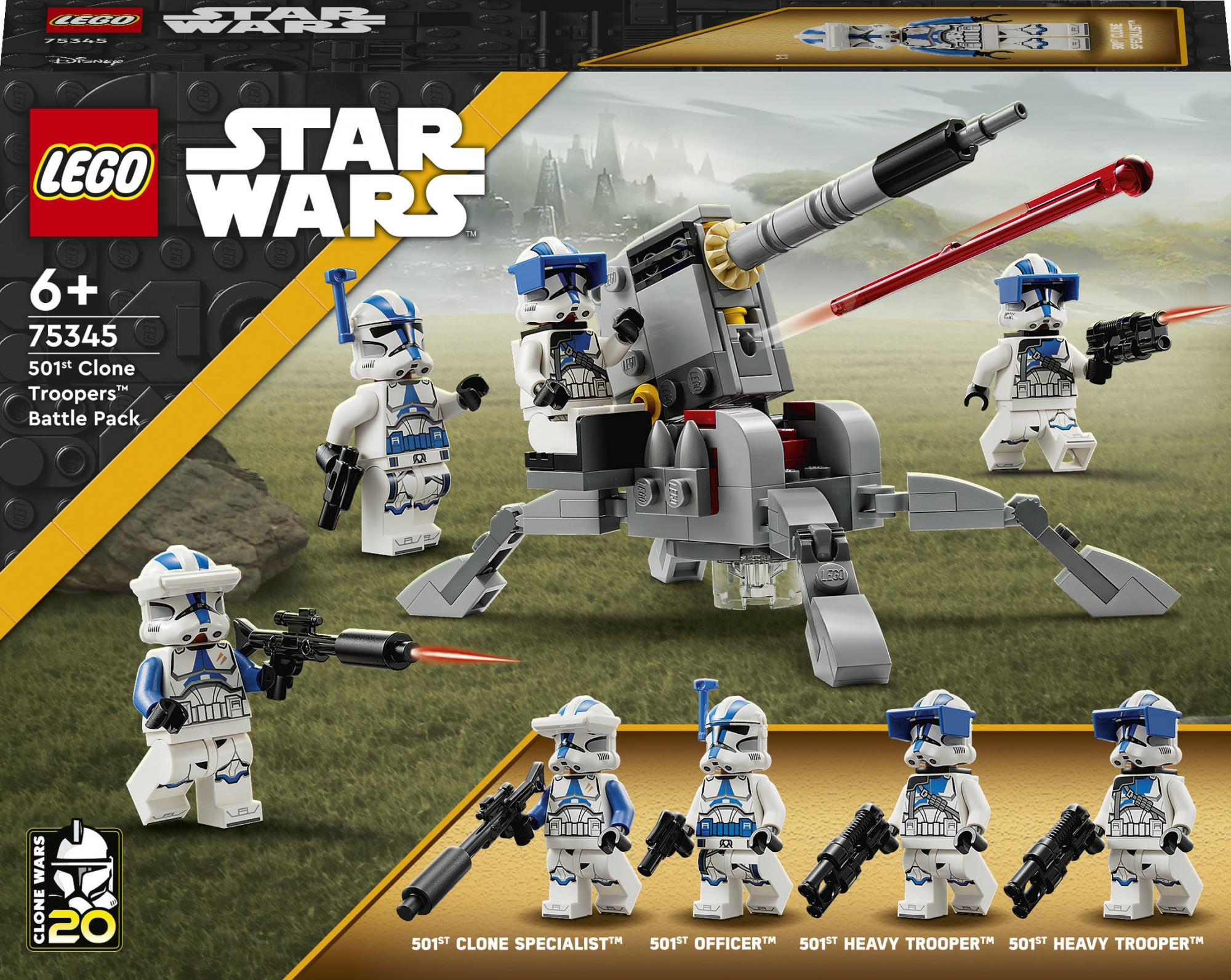 Lego Star Wars - 501st Clone Troopersâ¢ Battle Pack 75345 - Geekd.dk