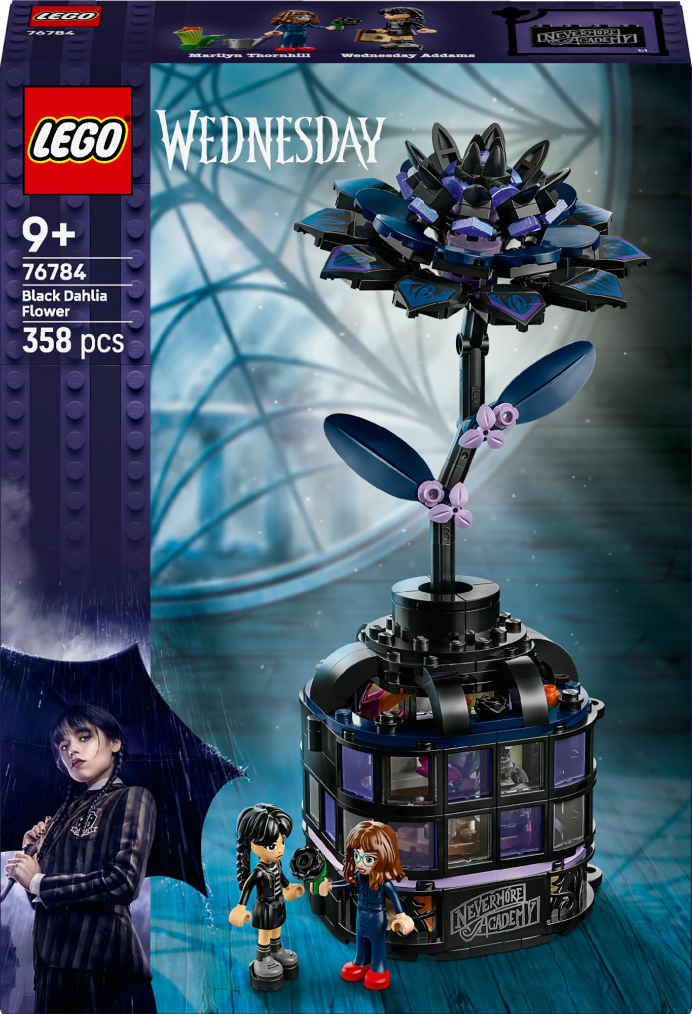 Lego Wednesday  -  Sort Dahlia Blomst - Geekd.dk