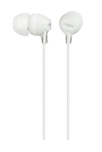 Sony Mdr-ex15lp In-ear Høretelefoner  -  Hvid Electronics - Audio & Hifi - Headphones & Headsets - In-ear - Geekd.dk