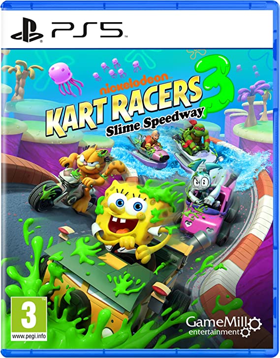 Nickelodeon Kart Racers 3: Slime Speedway - Playstation 5 Ps5 Spil - Geekd.dk