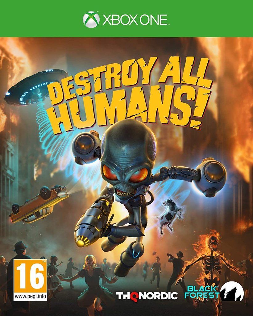 Destroy All Humans!  -  Xbox One Xbox One Spil - Geekd.dk