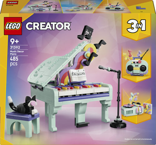 Lego Creator Musikpynt: Klaver Med Kat - Geekd.dk