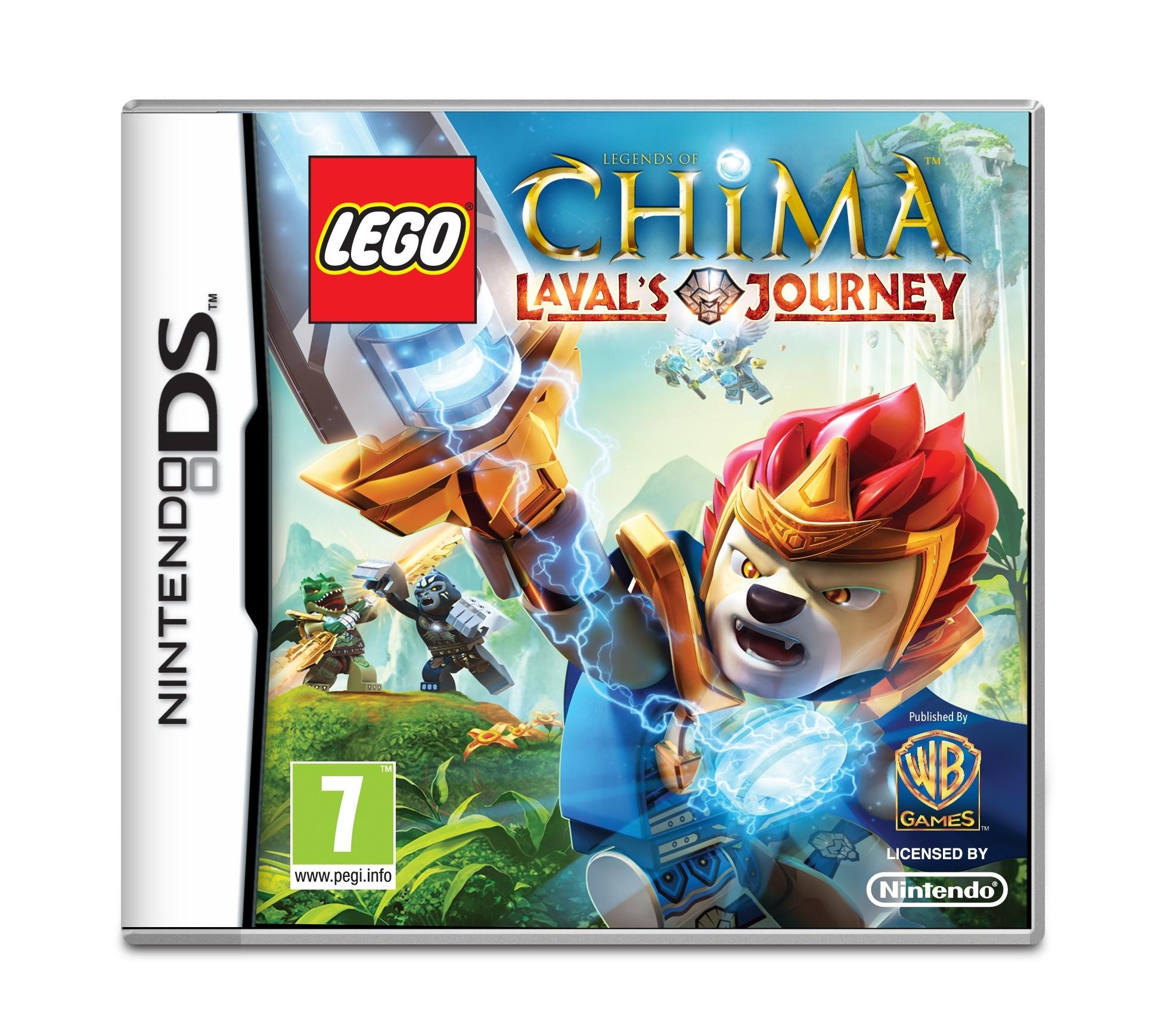 Lego Legends Of Chima  -  Lavals Rejse Nintendo Ds Spil Lego Spil - Geekd.dk