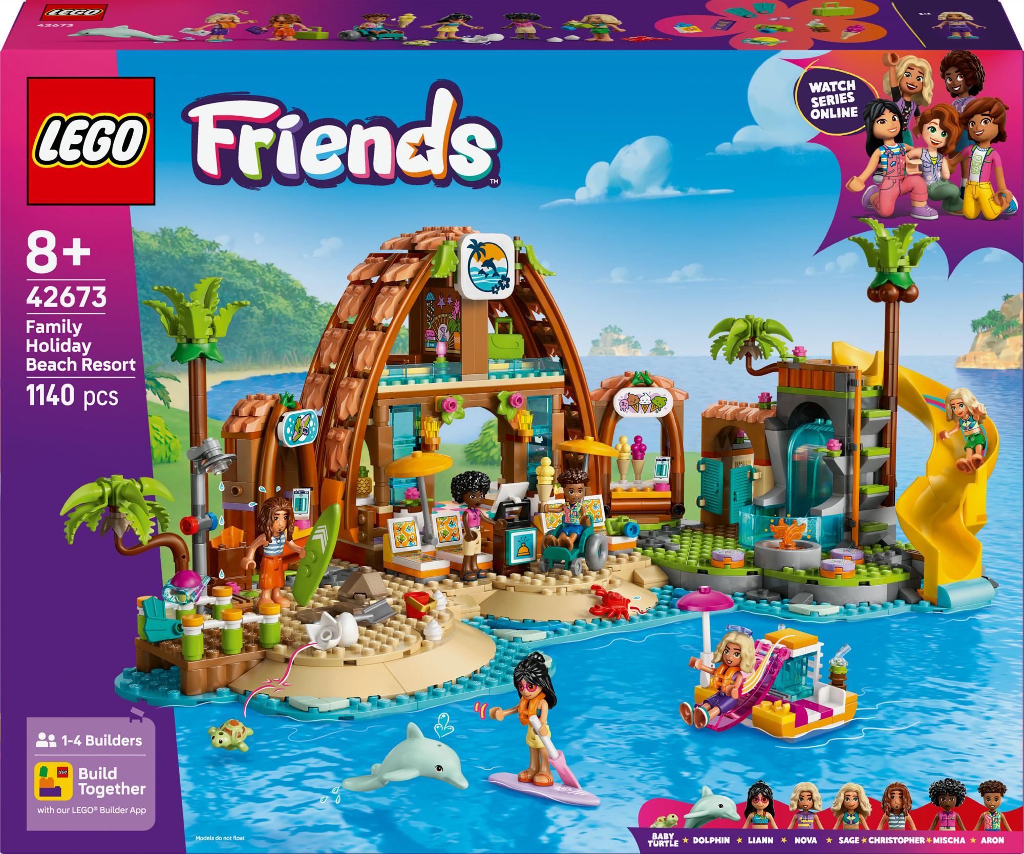Lego 42673 Friends Family Beach Resort - Geekd.dk