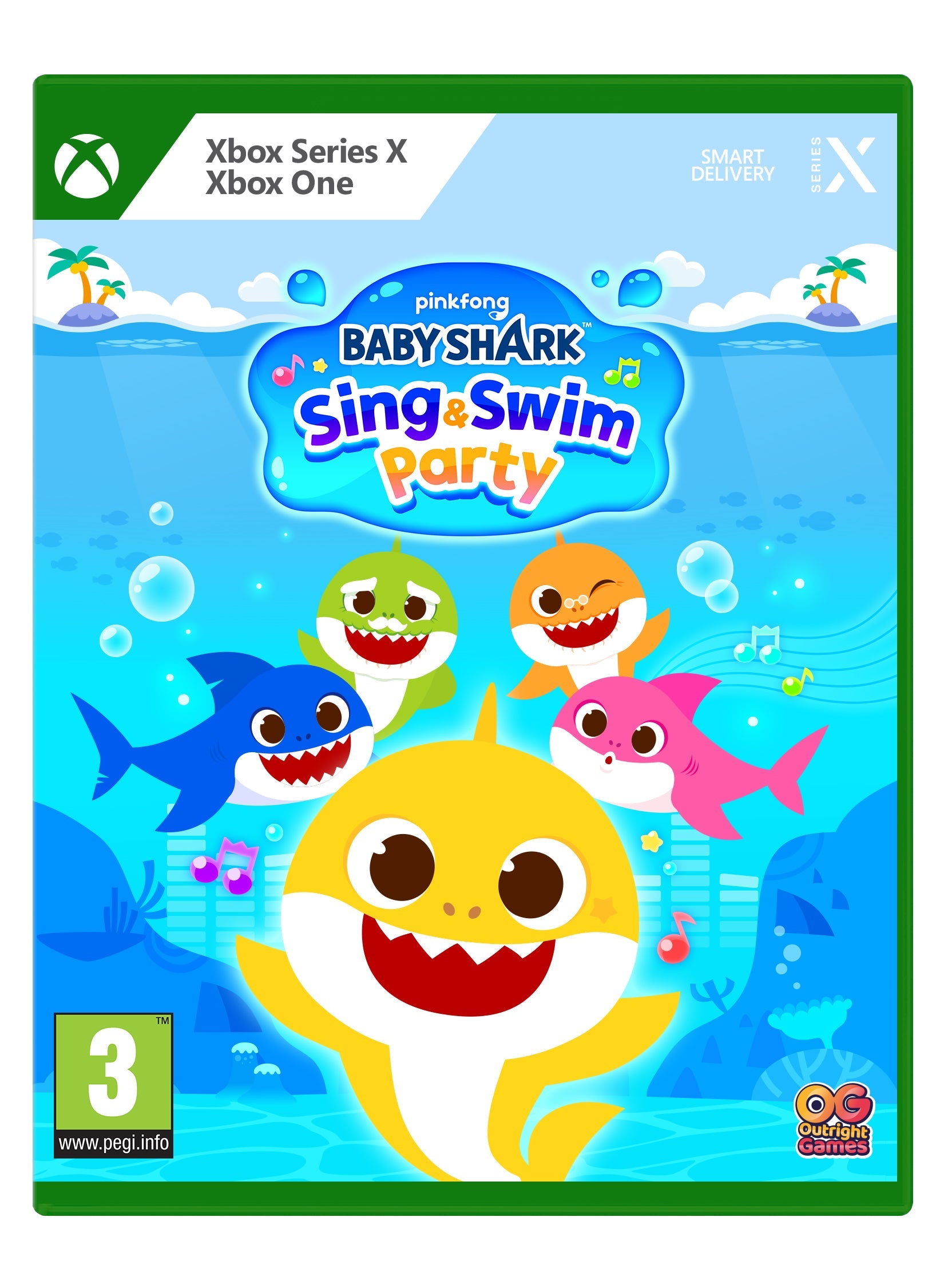 Baby Shark: Sing & Swim Party - Xbox Series X Xbox Series X Spil - Geekd.dk