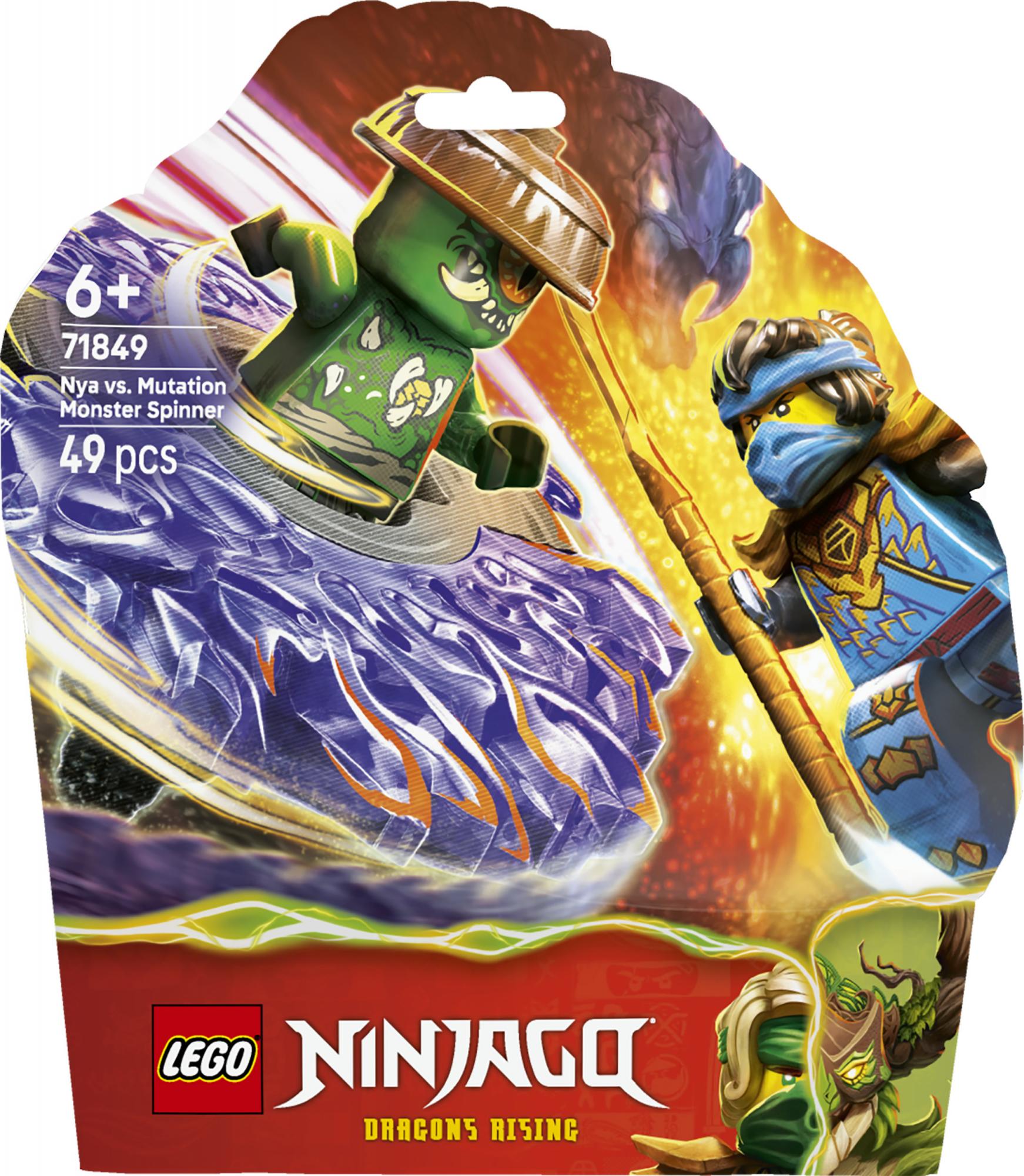 Lego Ninjago  -  Nya Vs. Mutation Monster Spinner - Geekd.dk