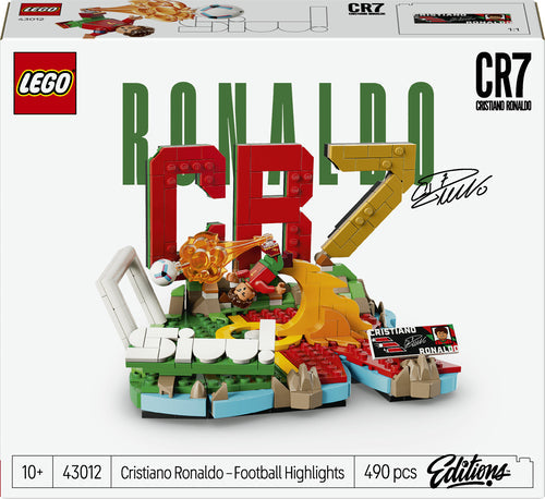 Lego Cristiano Ronaldo  -  Fodboldhøjdepunkter - Geekd.dk