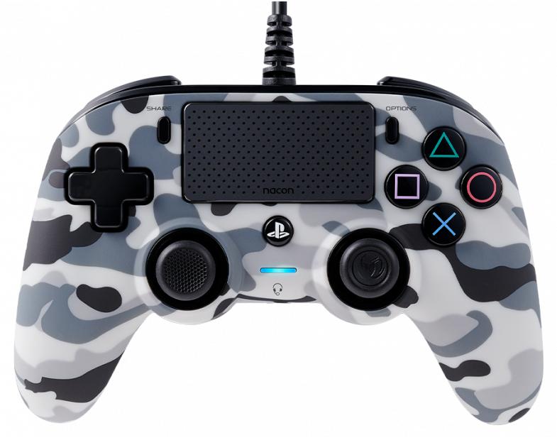 Nacon Compact Controller (camo Grå) Konsol - Geekd.dk