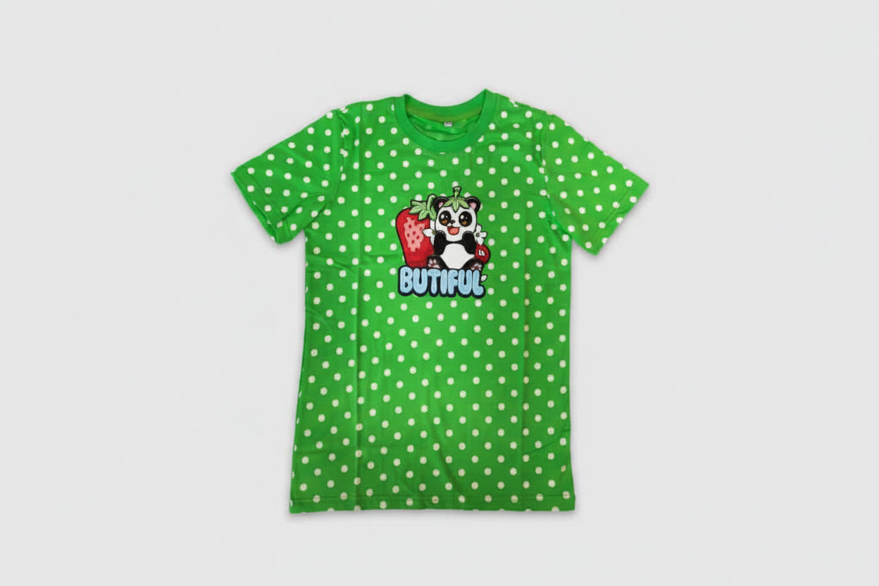 Beduna Butiful Tee - Grøn T-shirt - Geekd.dk