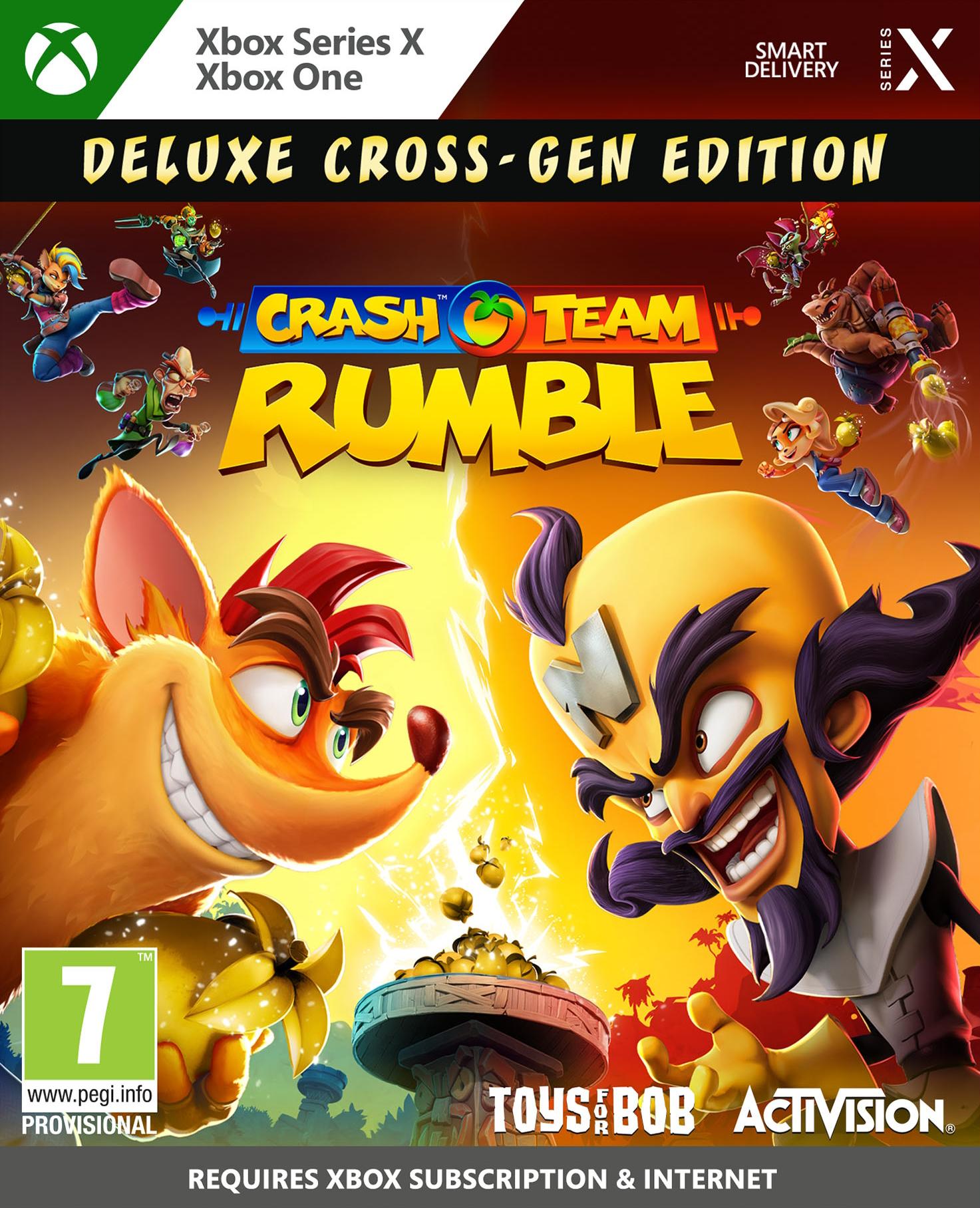 Crash Team Rumble - Deluxe Edition - Xbox Series X Xbox Series X Spil - Geekd.dk