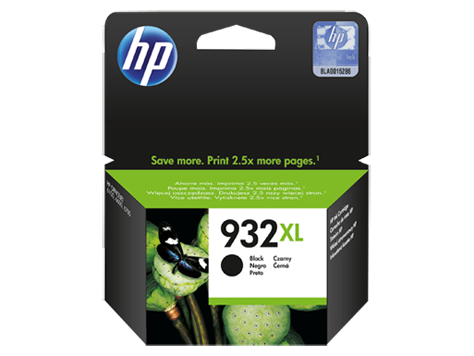 Hp 932xl Sort  Blækpatron Cn053ae