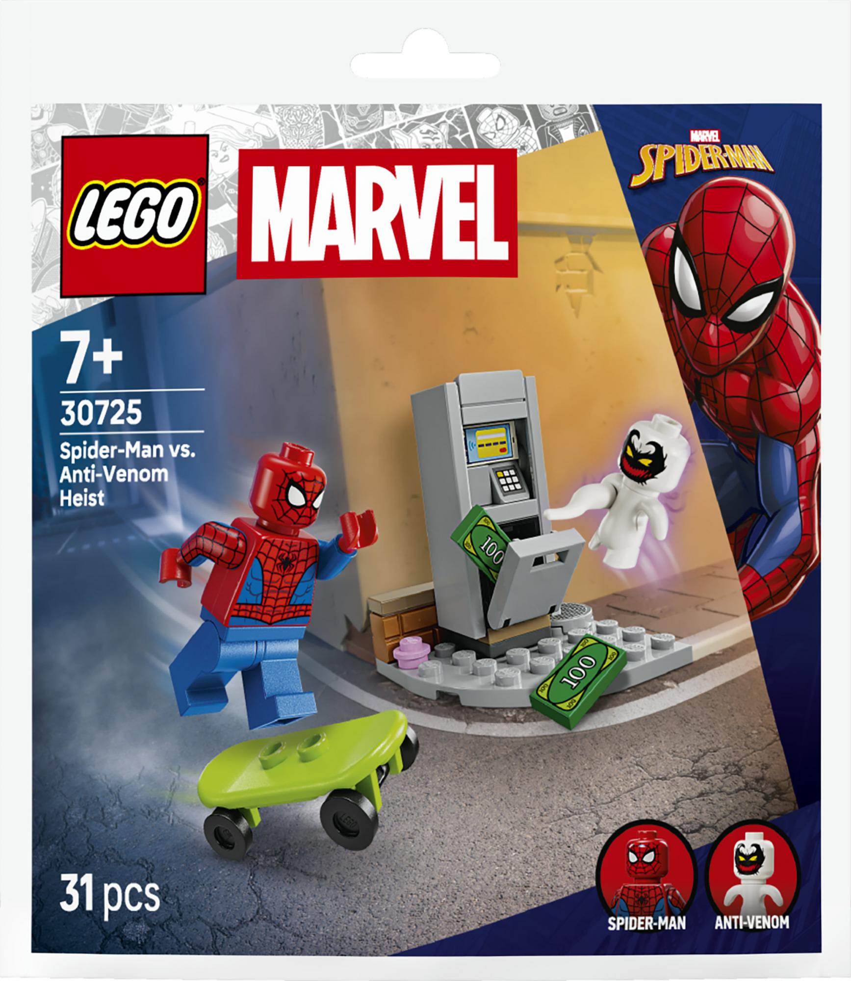 Legoâ® Marvel - Spider-man Vs. Anti-venom Heist - Geekd.dk