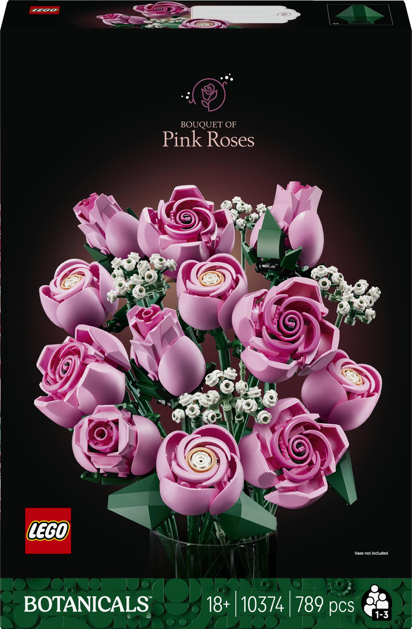Lego 10374 Botanicals Pink Rose Bouquet - Geekd.dk