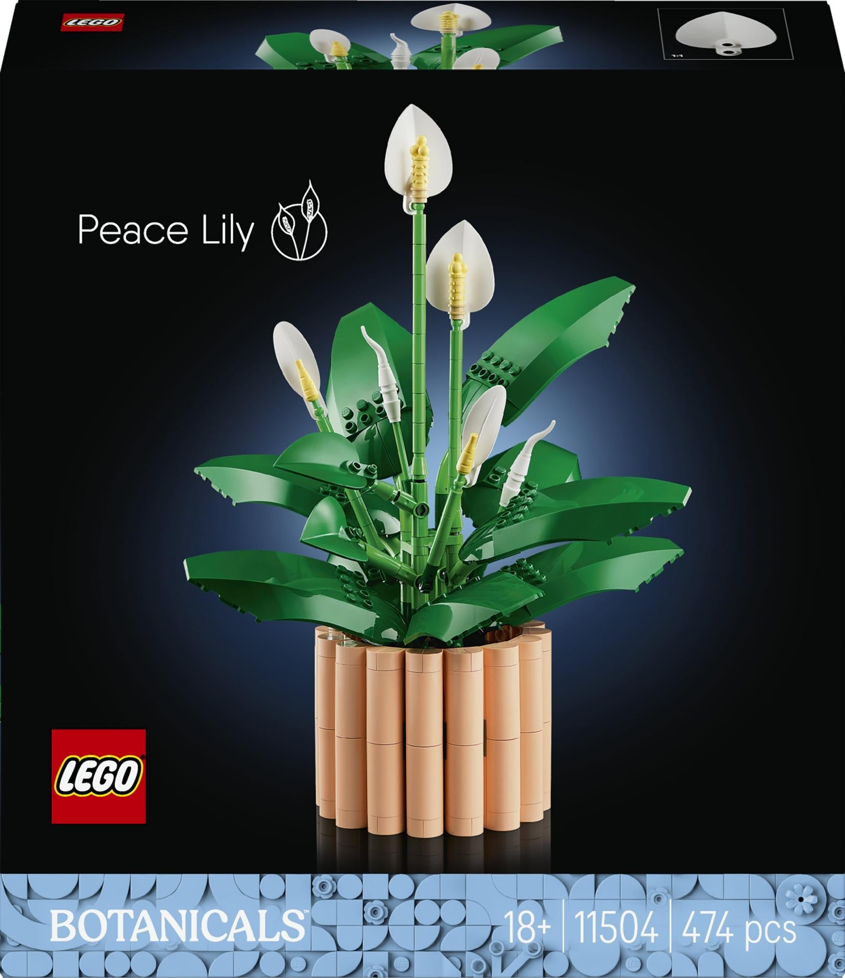 Lego Botanicals  -  Fredslilje - Geekd.dk