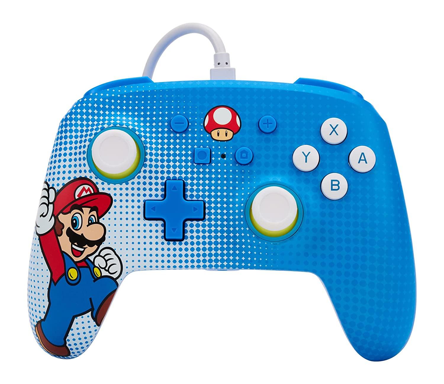 Powera Enwired Controller - Mario Pop Art - Switch - Geekd.dk