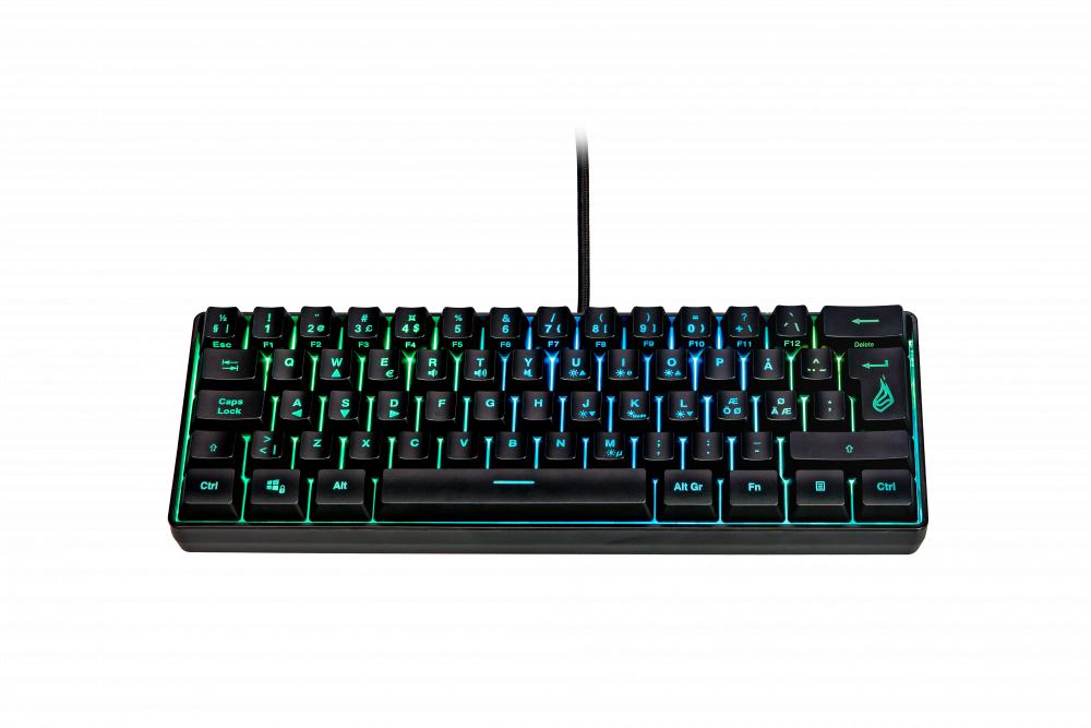 Surefire - Kingpin X1 60% Gaming Rgb Tastatur Qwerty - Geekd.dk