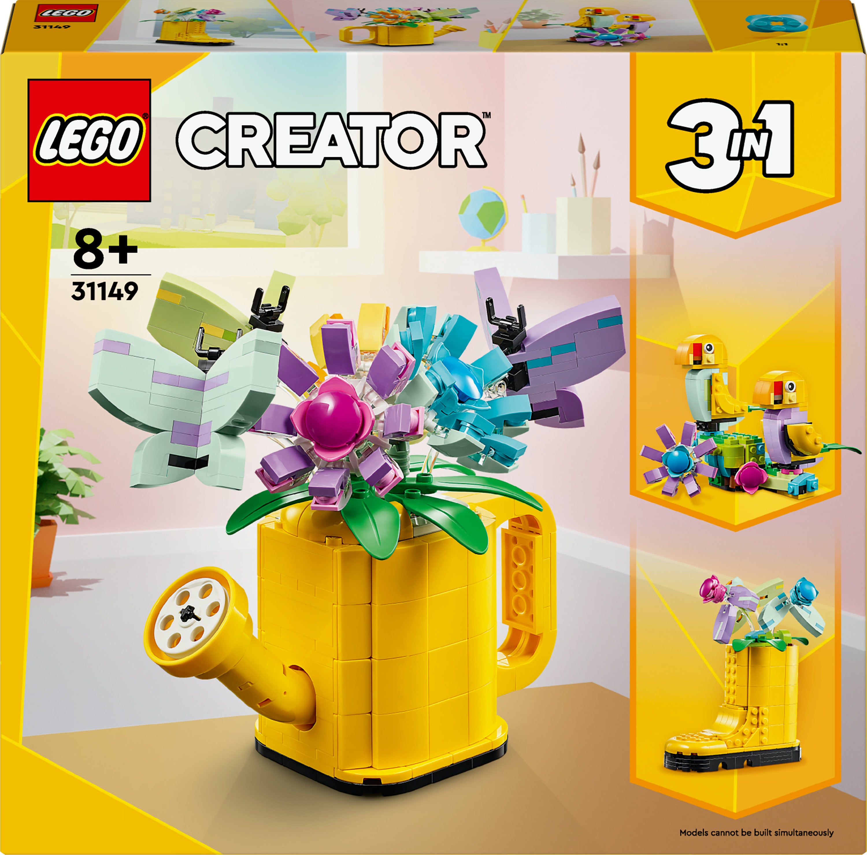 Lego 31149 Creator 3-i-1vandkande Med Blomster - Geekd.dk