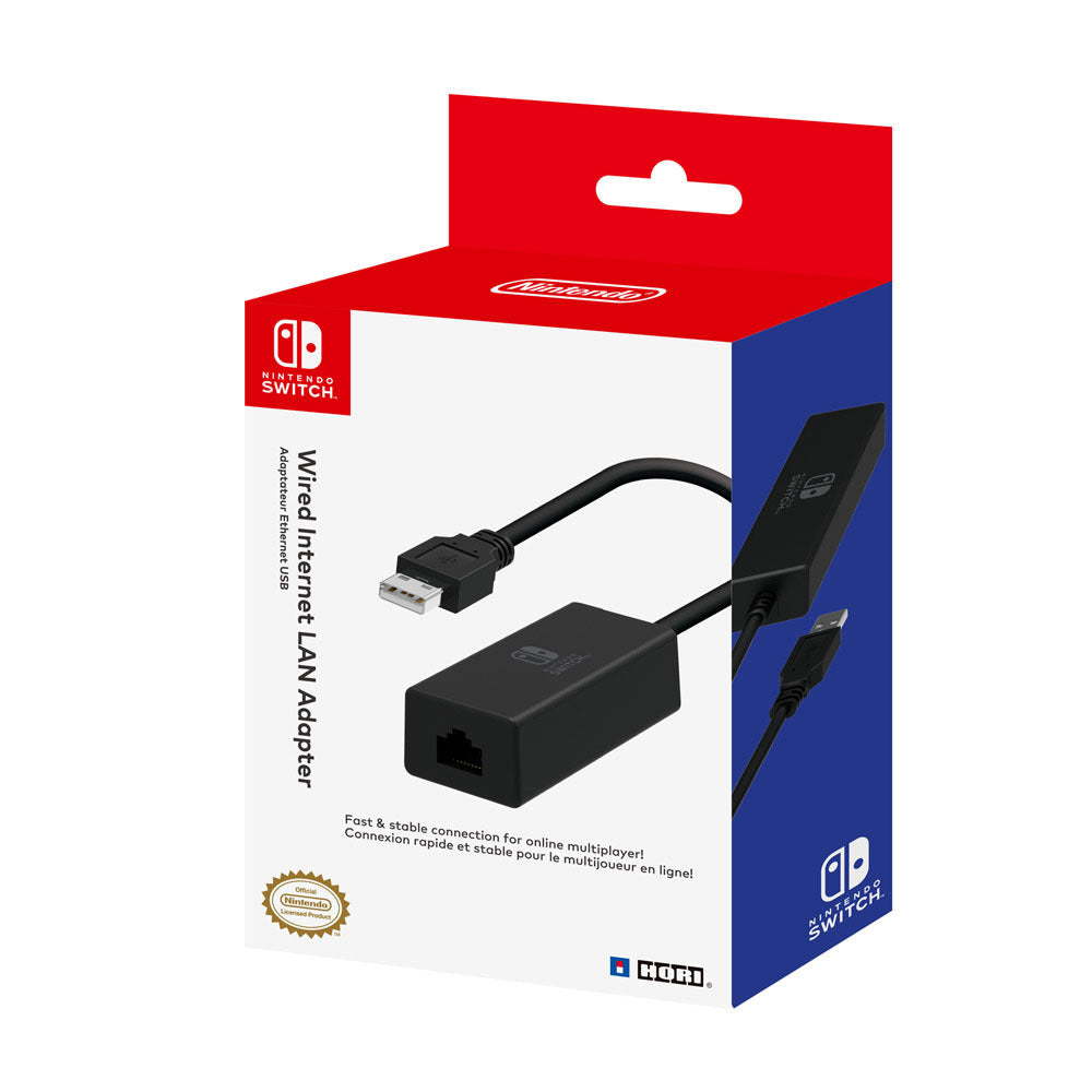 Hori Nintendo Switch Lan Adapter Internet Adapter - Geekd.dk