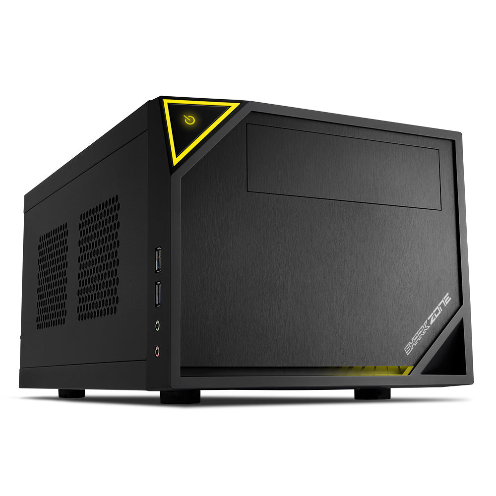 Sharkoon Shark Zone C10 - Usb 3.0 - Mini-itx - Black Kabinet - Geekd.dk
