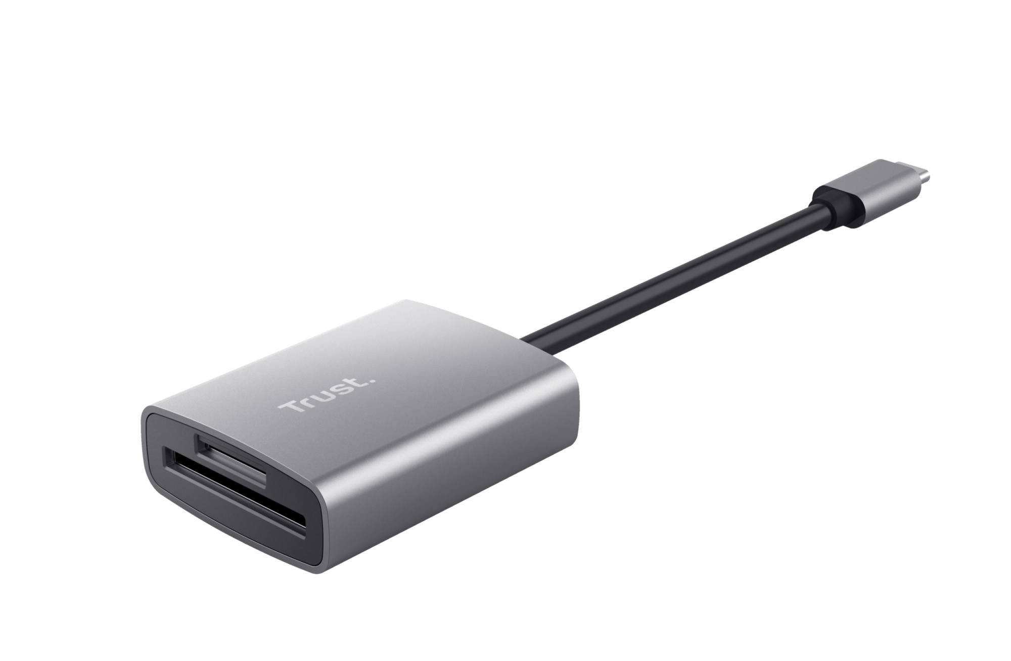 Trust Dalyx Fast Usb-c Cardreader Usb Hub - Geekd.dk