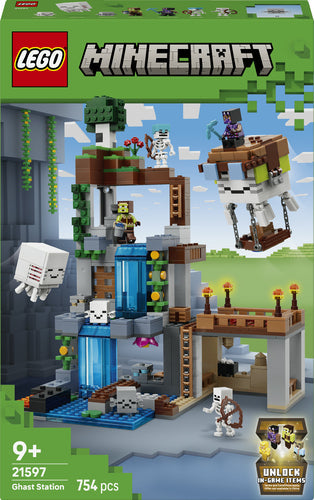 Lego Minecraft Ghast-ballonlandsbyangreb - Geekd.dk