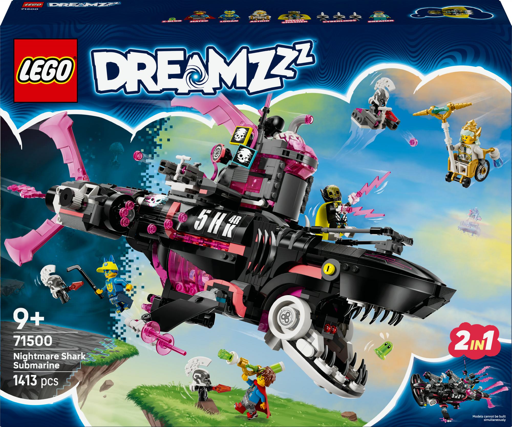 Lego 71500 Dreamzz Nightmare Shark Submarine - Geekd.dk