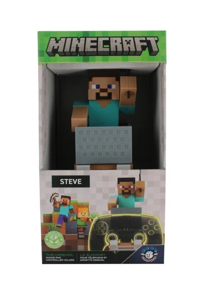 Cable Guys - Minecraft Steve Holder Controller Tilbehør - Geekd.dk