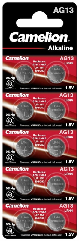 Camelion Ag13/lr44, 10-pak