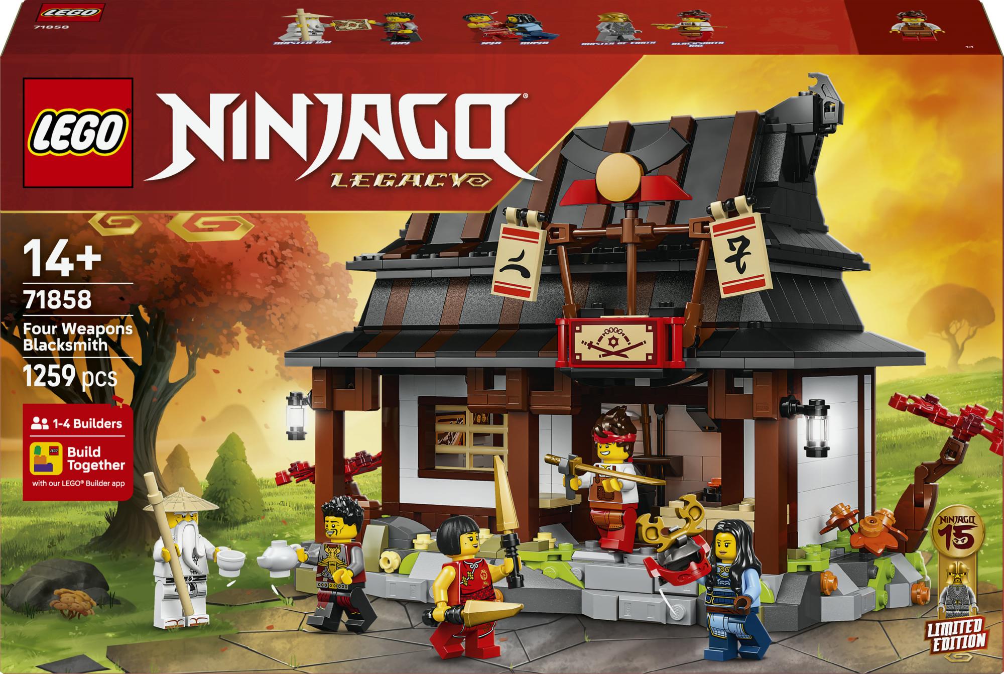 Lego Ninjago De Fire Våbens Smedje Jubilæum - Geekd.dk