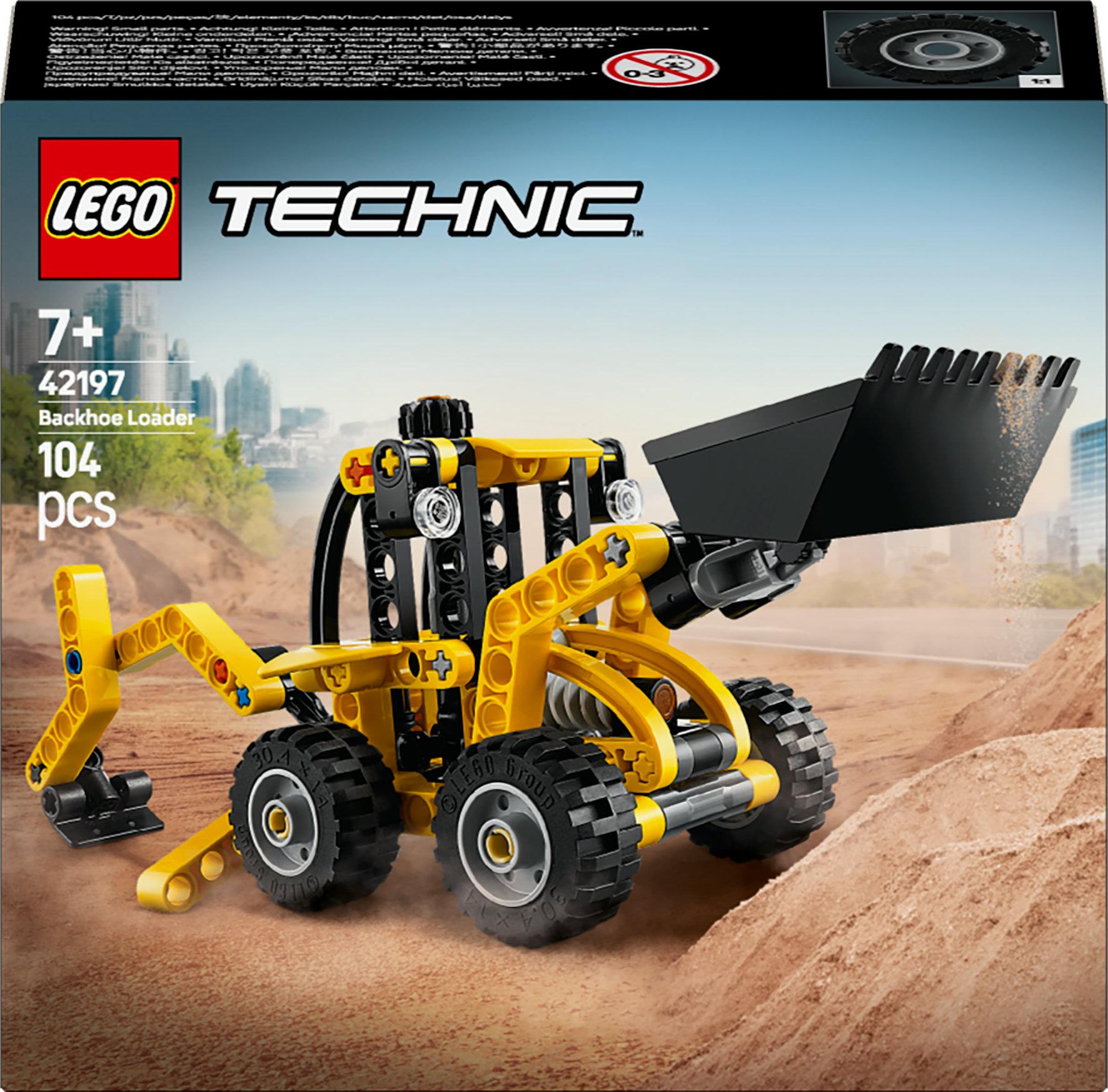 Lego 42197 Technic Backhoe Loader - Geekd.dk