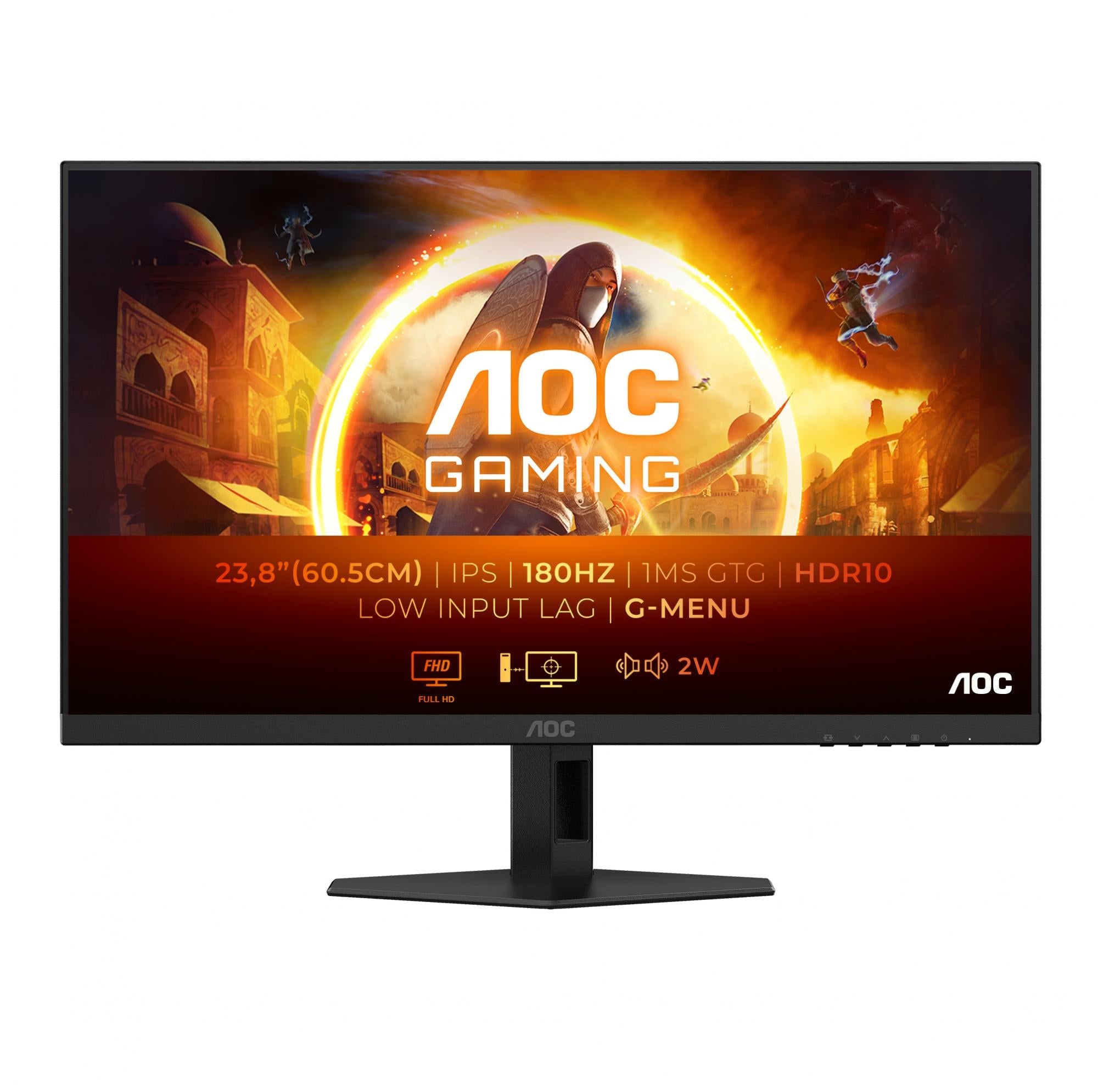Aoc 24g4xe 23,8â - Gamingskærm - 180hz - Geekd.dk