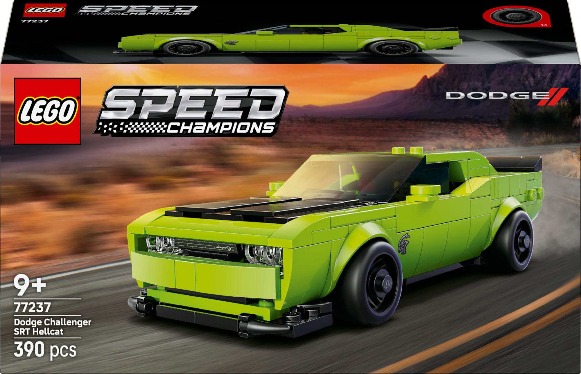 Lego Speed Champions  -  Dodge Challenger Srt Hellcat Sportsvog - Geekd.dk