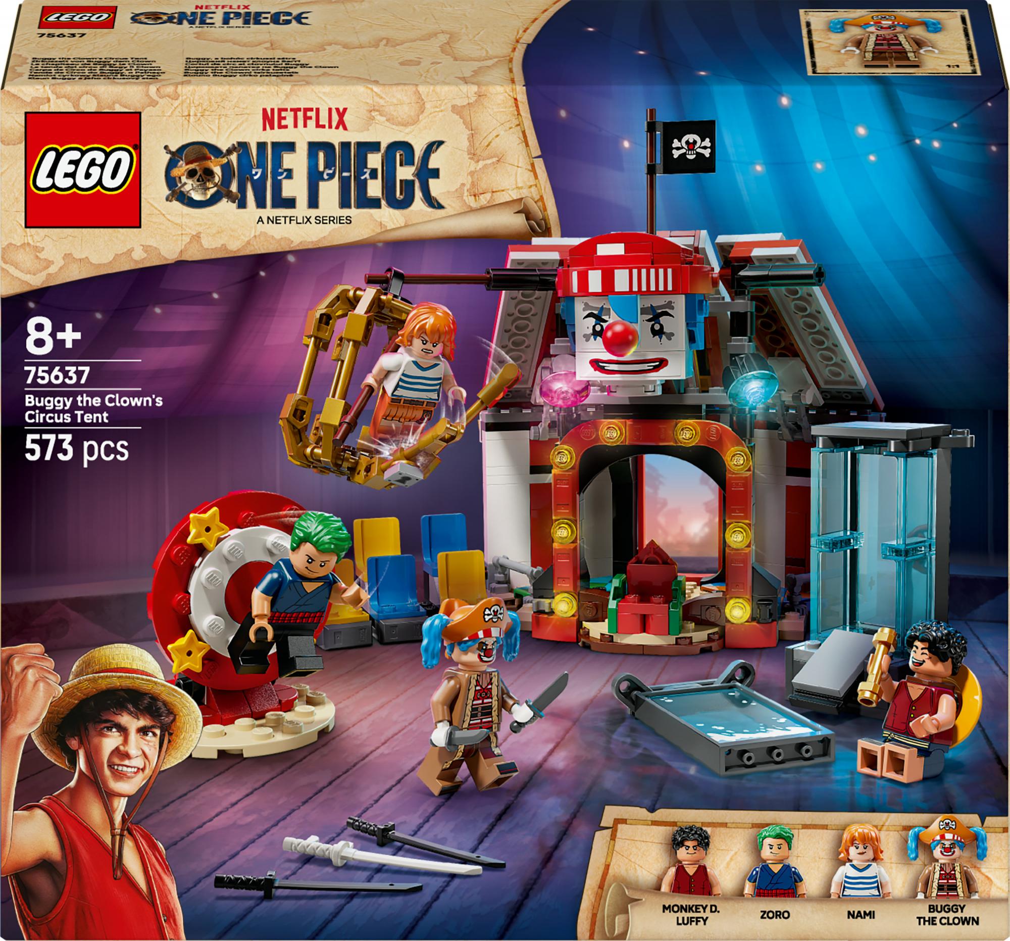 Lego One Piece - Buggy The Clown's Circus Tent (75637) - Geekd.dk