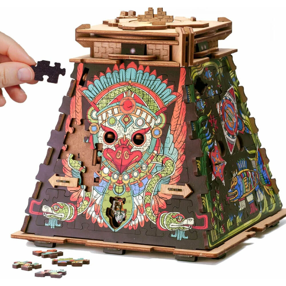 Cluepuzzle - Pyramid Of The Sun Puzzle Box