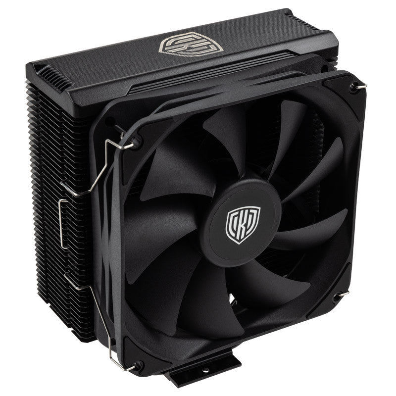 Kolink Umbra Ex180 Black Edition Cpu Cooler - 120mm, Am5 Compatible, 180w Tdp Cpu Køler - Geekd.dk